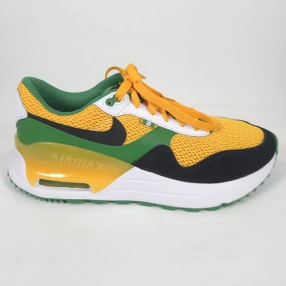 NWOT NIKE AIR MAX SYSTM OREGON DUCKS UNISEX Sneakers‎ Shoes DZ7738-700 Size 8